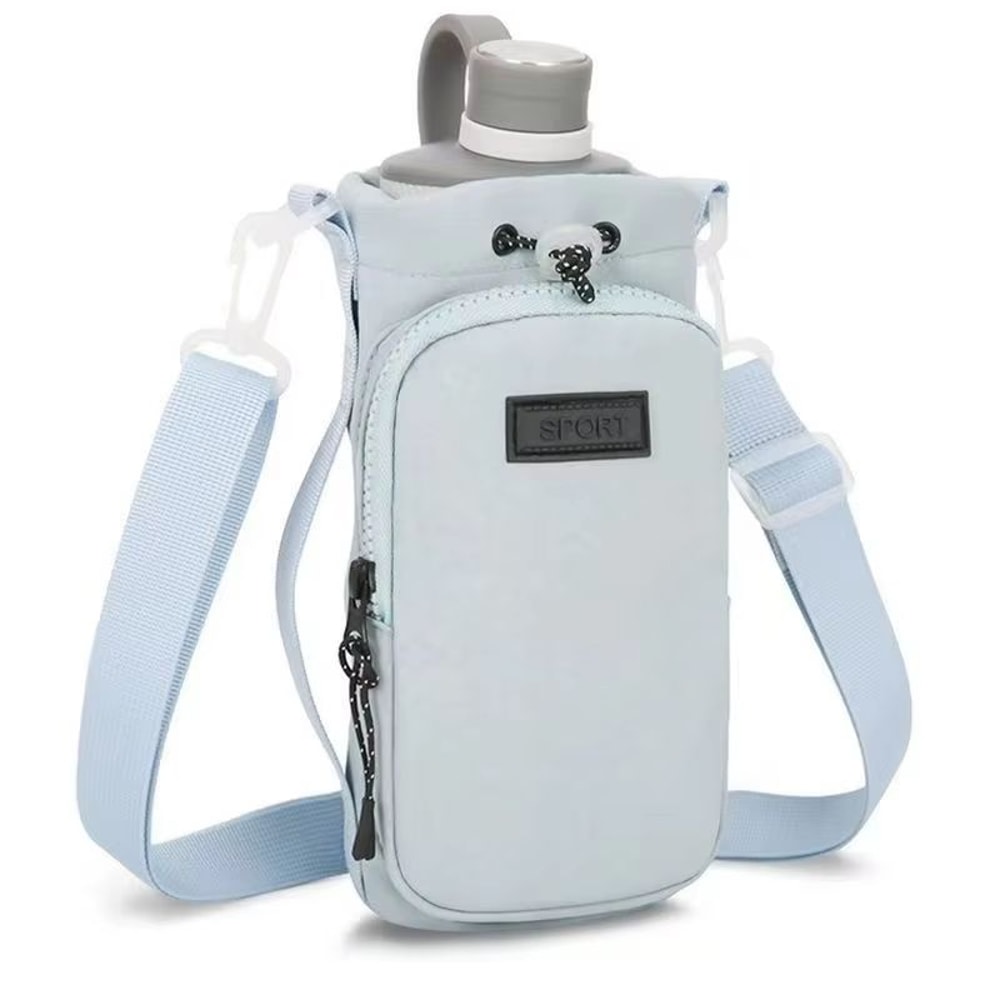 Premium Portable Water Bottle Bag Pocket Water Cup Protective Cover For Travel Universal Mobile Ph 8