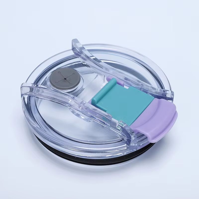 Star Simple HighValue Transparent Cup Lid Thermal Insulation Strong Thread Lock LeakProof Car Cup 3