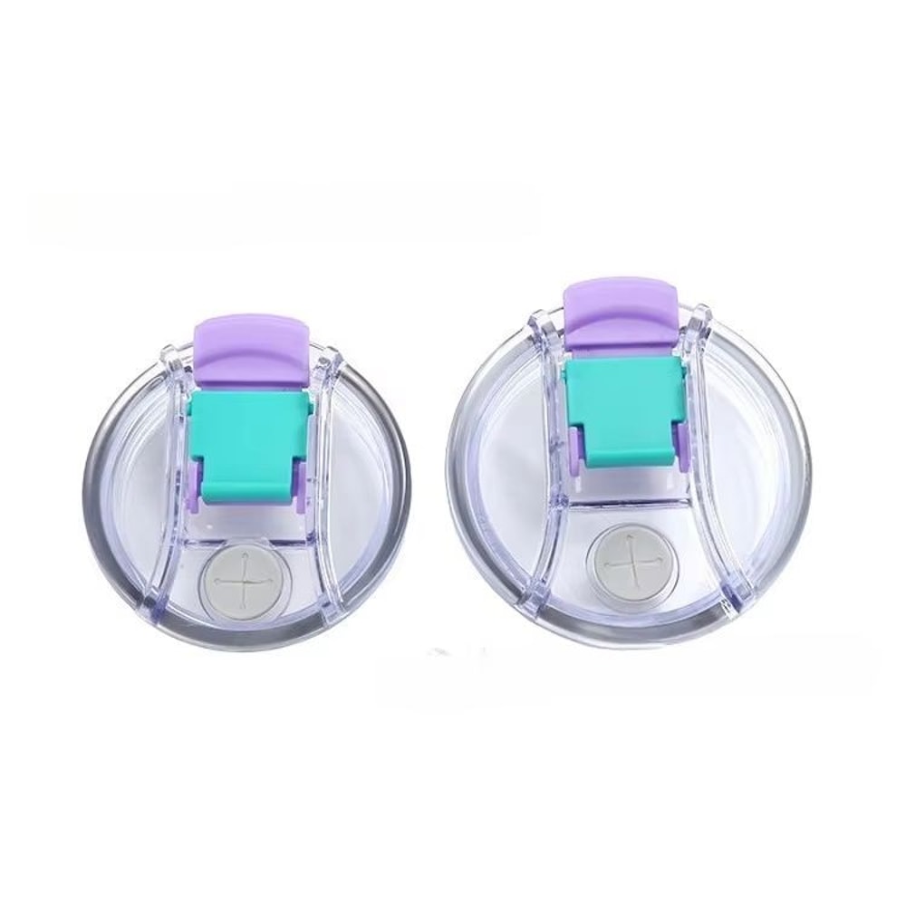 Star Simple HighValue Transparent Cup Lid Thermal Insulation Strong Thread Lock LeakProof Car Cup 4