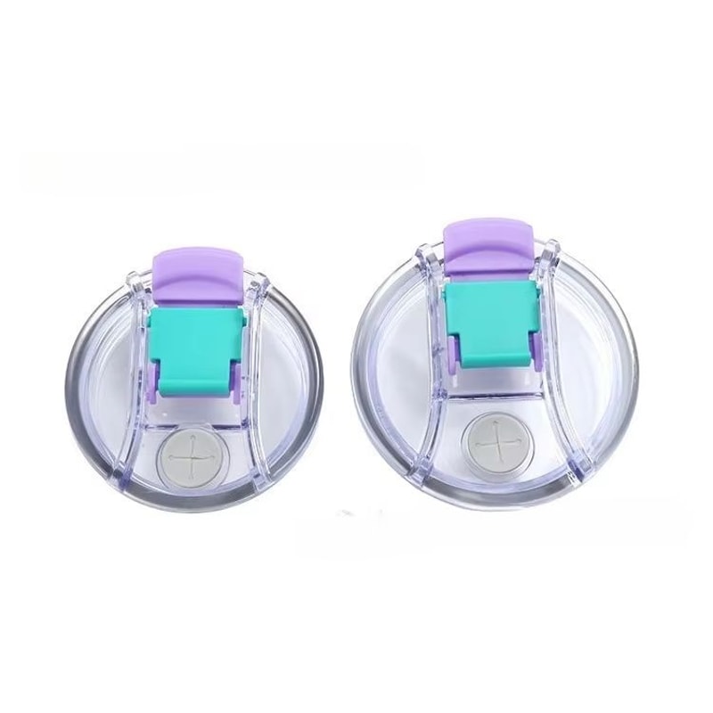 Star Simple HighValue Transparent Cup Lid Thermal Insulation Strong Thread Lock LeakProof Car Cup 4