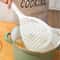 Large Nylon Colander Spoon Thickened Long Handle With Dense Holes Perfect For Fishing Noodles And 1