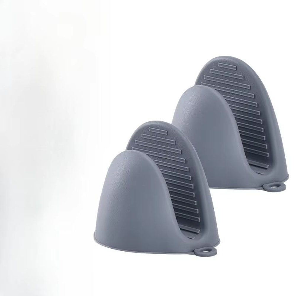 Silicone AntiHeat Gloves HeatResistant Gloves For Microwave Ovens And Baking Thickened For Maximum 10