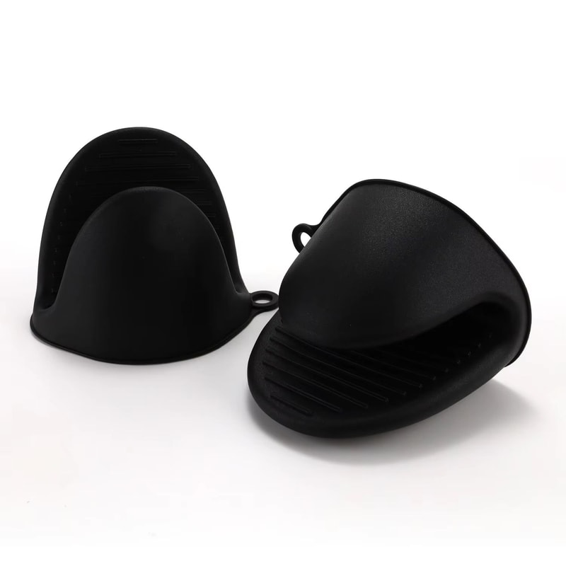 Silicone AntiHeat Gloves HeatResistant Gloves For Microwave Ovens And Baking Thickened For Maximum 6