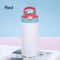 Outdoor Simple Solid Color Stainless Steel Vacuum Thermos Cup With Straw Handle Childrens Portable 3
