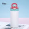 Outdoor Simple Solid Color Stainless Steel Vacuum Thermos Cup With Straw Handle Childrens Portable 3