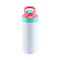 Outdoor Simple Solid Color Stainless Steel Vacuum Thermos Cup With Straw Handle Childrens Portable 7