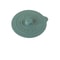 Simple Solid Color Silicone Rubber Water Cup Lid Concave Embossed Letter Design Round DustProof Mu 7