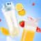 Summer LargeCapacity Shaker Cup Outdoor Fitness Milkshake Cup ShockResistant With Stirring Ball Sc 1