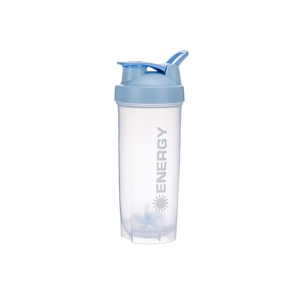 Summer LargeCapacity Shaker Cup Outdoor Fitness Milkshake Cup ShockResistant With Stirring Ball Sc 6