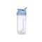 Summer LargeCapacity Shaker Cup Outdoor Fitness Milkshake Cup ShockResistant With Stirring Ball Sc 6