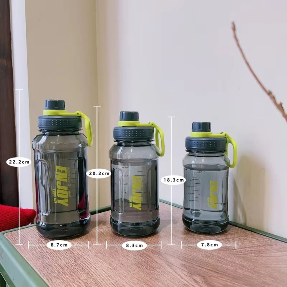 Summer Space Cup LargeCapacity Simple Solid Color Water Cup Outdoor Fitness Sports Water Bottle Fo 3