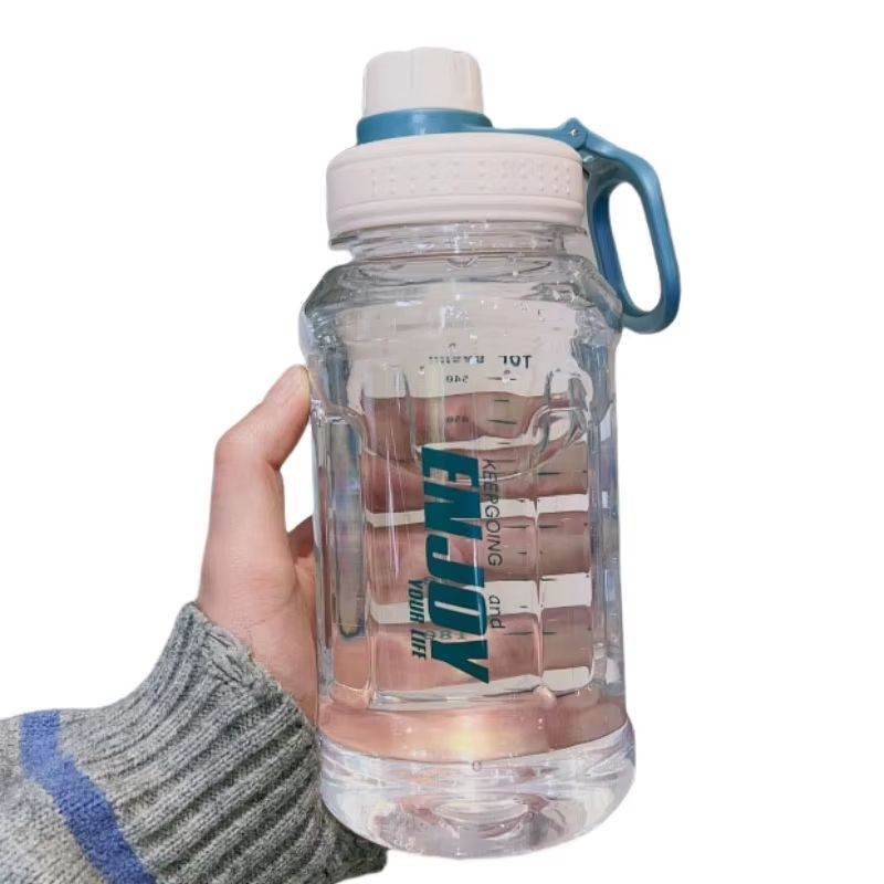 Summer Space Cup LargeCapacity Simple Solid Color Water Cup Outdoor Fitness Sports Water Bottle Fo 7