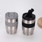 New DoubleLayer Vacuum Stainless Steel Thermos Cup Direct Drinking Coffee Cup With Lid AntiScaldin 3