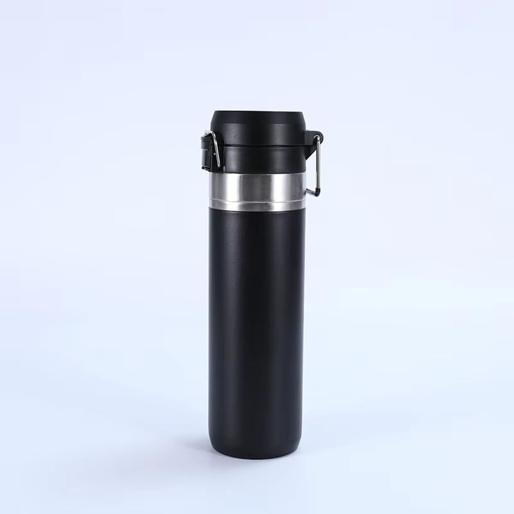 American 304 Stainless Steel Insulated Cup LargeCapacity Portable Sports Water Bottle Vacuum Spray 12