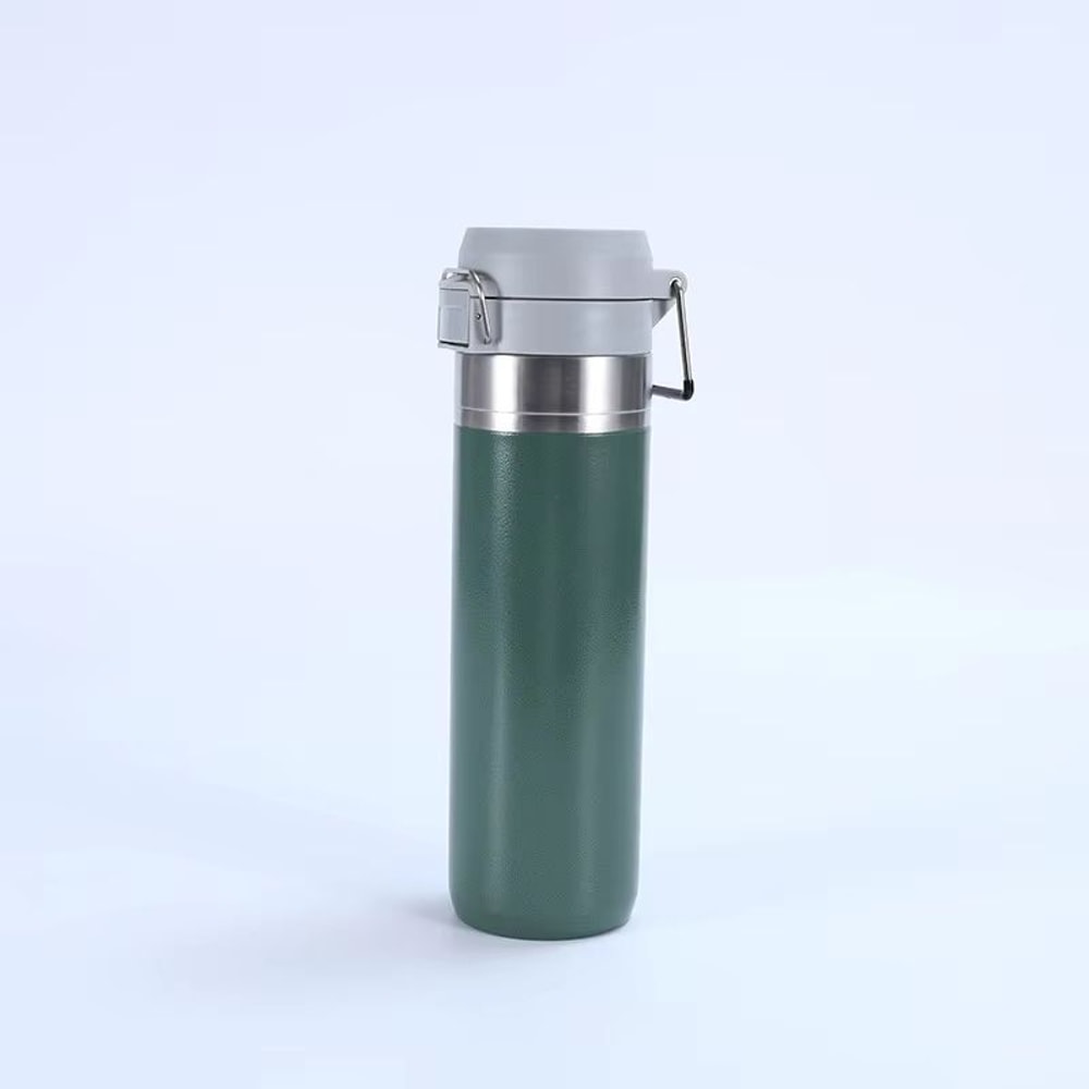 American 304 Stainless Steel Insulated Cup LargeCapacity Portable Sports Water Bottle Vacuum Spray 13