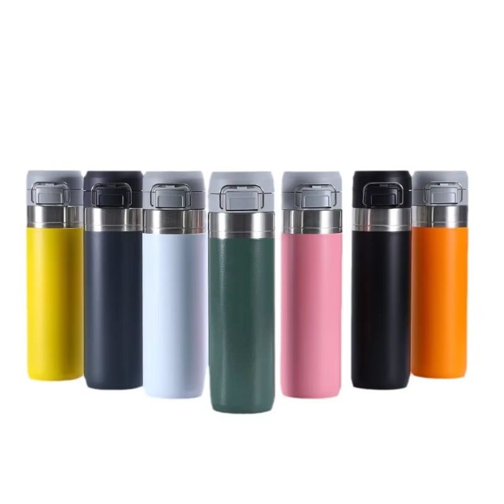 American 304 Stainless Steel Insulated Cup LargeCapacity Portable Sports Water Bottle Vacuum Spray 2