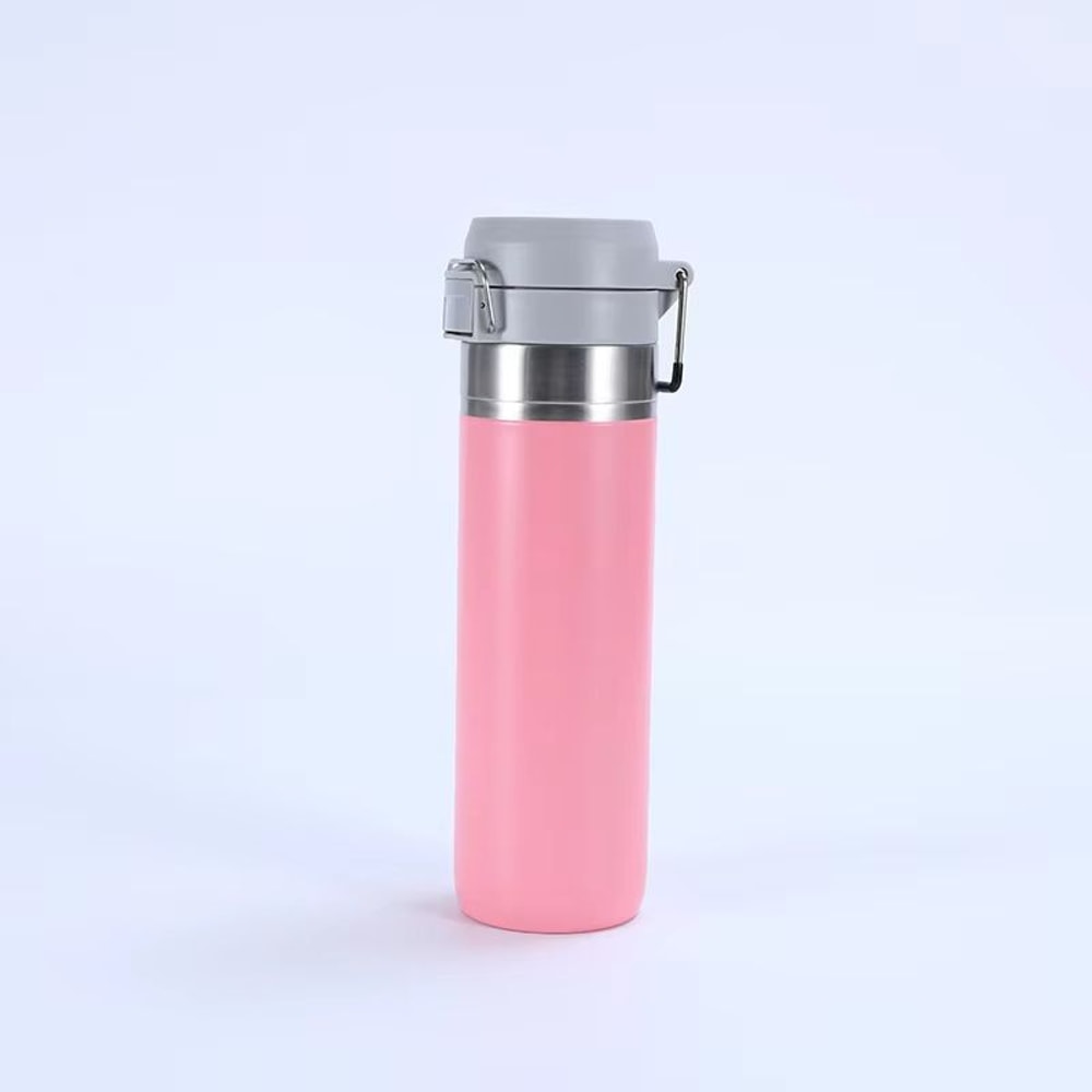 American 304 Stainless Steel Insulated Cup LargeCapacity Portable Sports Water Bottle Vacuum Spray 4
