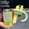 New Intelligent Checkered Stainless Steel Coffee Cup Portable Insulated Straw Cup With HighAppeara 2