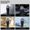 Summer New Style Portable Ice King Coffee Cup LargeCapacity OneClick Opening With Straw Insulated 2