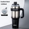 Summer New Style Portable Ice King Coffee Cup LargeCapacity OneClick Opening With Straw Insulated 7