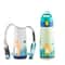 Childrens LargeCapacity Stainless Steel Thermos Cup With Straw Cute Animal Print Water Bottle For 10