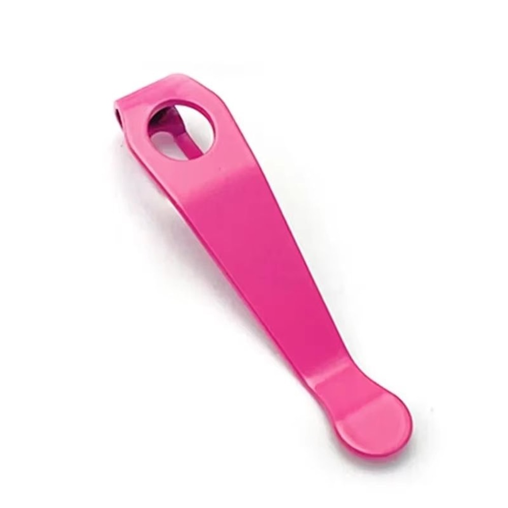 Titanium Pocket Knife Clip Lightweight Waist Clip Replacement For Para 3 Folding Knife 4