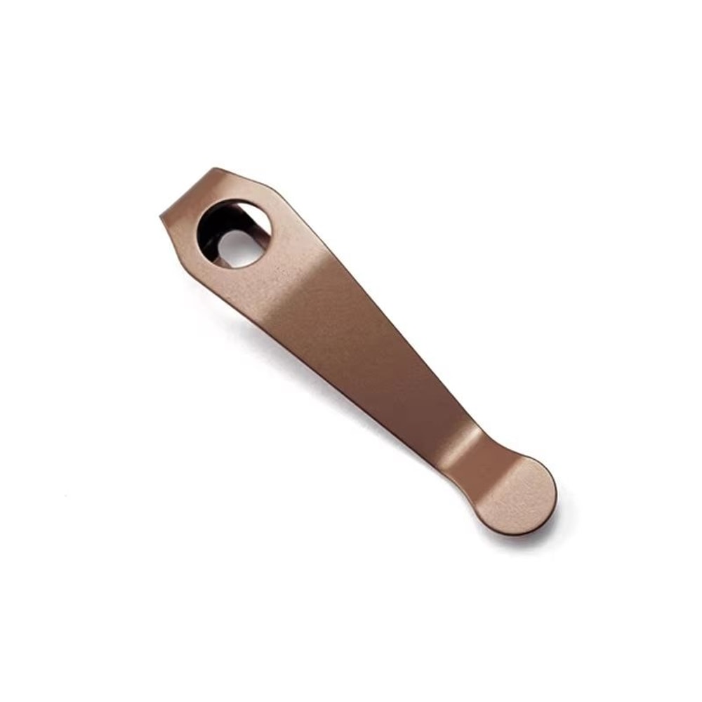 Titanium Pocket Knife Clip Lightweight Waist Clip Replacement For Para 3 Folding Knife 10