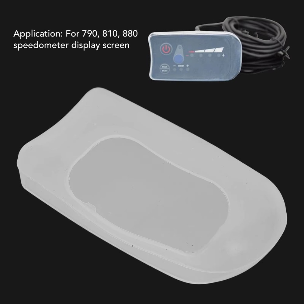 Silicone Waterproof Protective Cover For Electric Bike Speedometer Monitor Screen Guard For 790 81 0