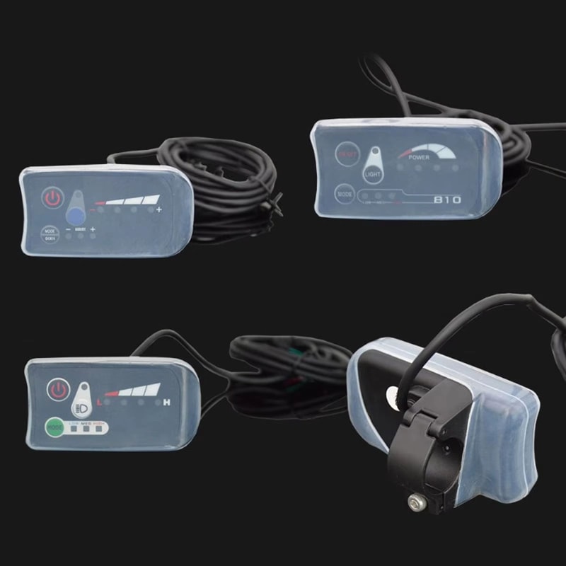 Silicone Waterproof Protective Cover For Electric Bike Speedometer Monitor Screen Guard For 790 81 1