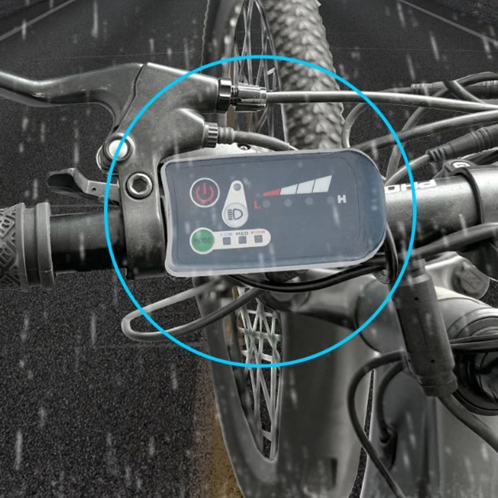 Silicone Waterproof Protective Cover For Electric Bike Speedometer Monitor Screen Guard For 790 81 2
