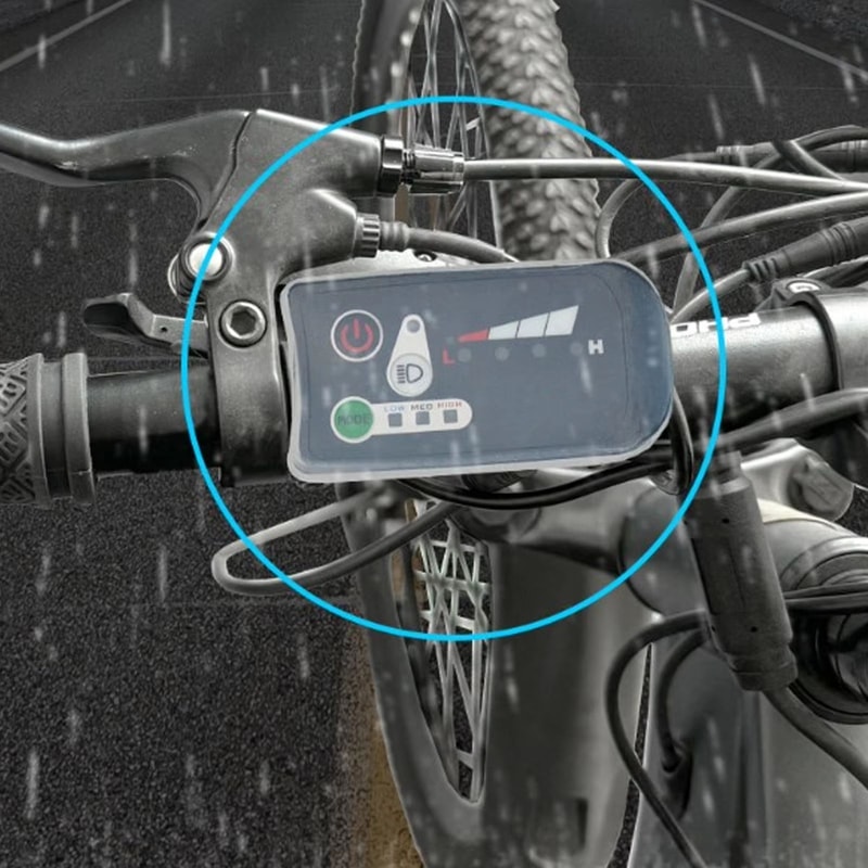 Silicone Waterproof Protective Cover For Electric Bike Speedometer Monitor Screen Guard For 790 81 2