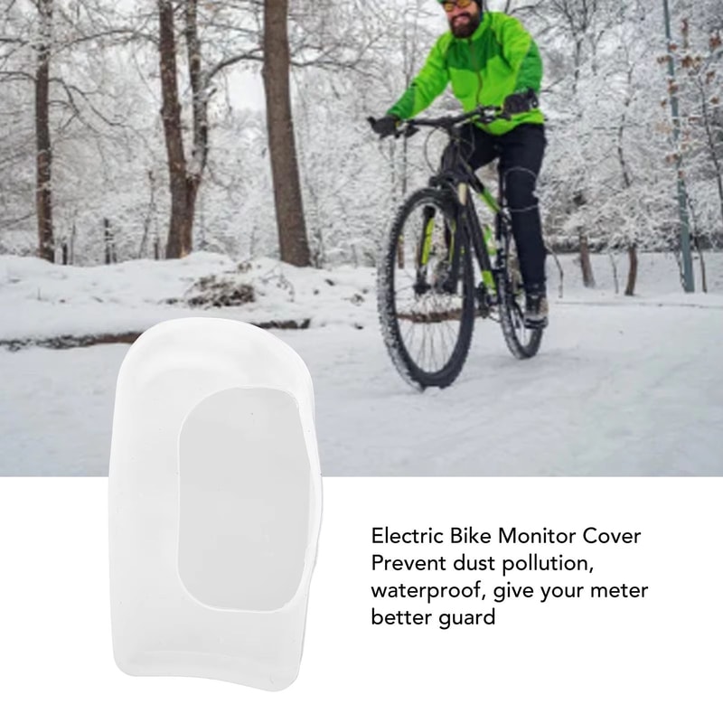 Silicone Waterproof Protective Cover For Electric Bike Speedometer Monitor Screen Guard For 790 81 3