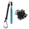 Aluminium Alloy Soft Baits Tool Wacky Worm Rig Tool With 100 ORings Fishing Accessories Kit 9
