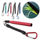 Aluminium Alloy Soft Baits Tool Wacky Worm Rig Tool With 100 ORings Fishing Accessories Kit 1