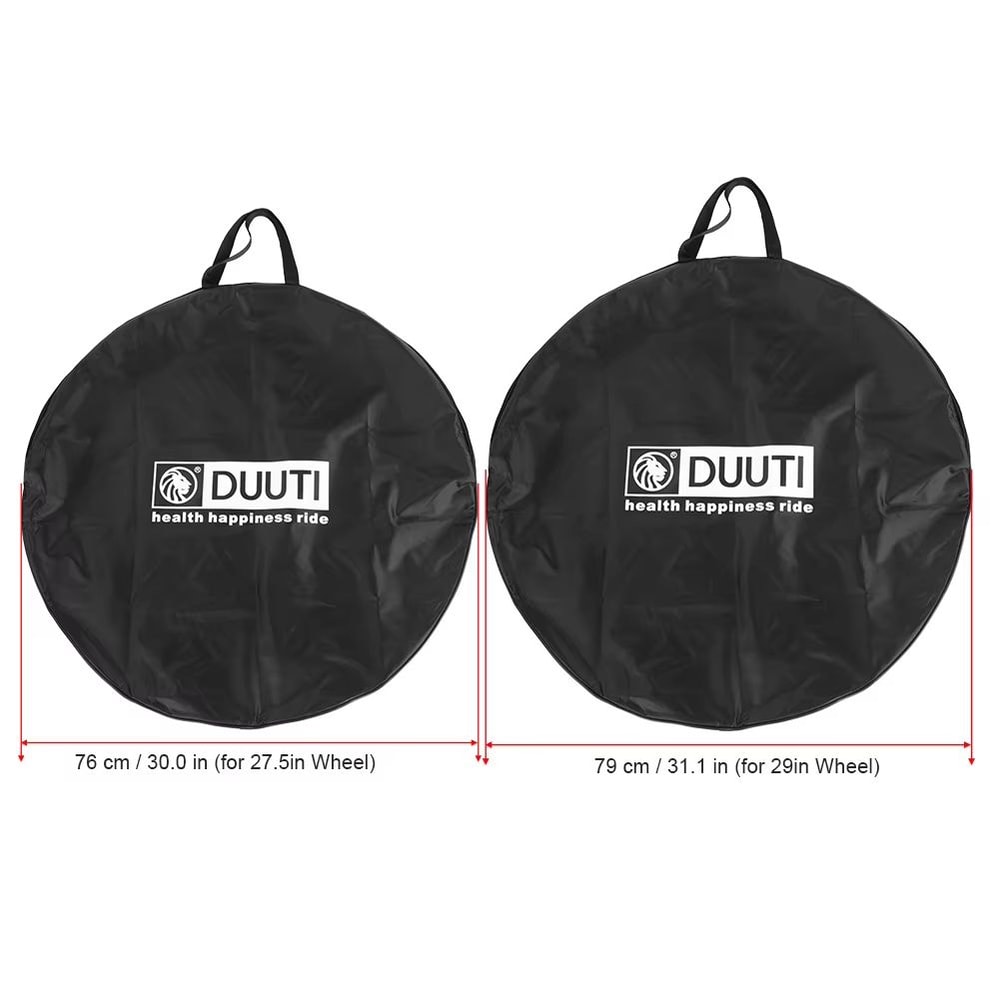 DUUTI Bicycle Wheel Carry Bag 275in 29in Cycling Wheel Storage Transport Case 5