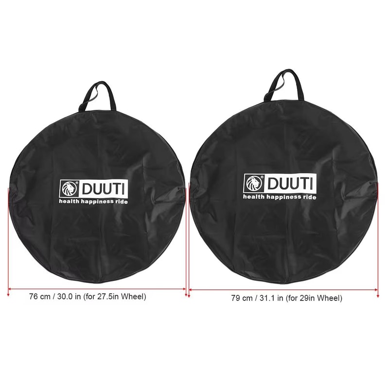 DUUTI Bicycle Wheel Carry Bag 275in 29in Cycling Wheel Storage Transport Case 5