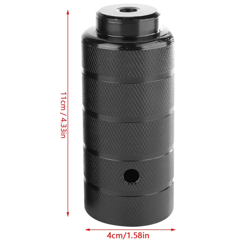 Bicycle Foot Stand Pegs Steel BMX Axle Pegs 1 Pair Bike Accessory 5