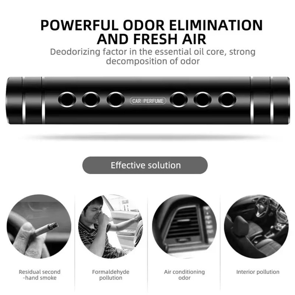 Car Air Freshener Set Vent Perfume Aroma Accessories For Auto Interior Odor Removal Custom Stylin 2