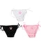 Womens Cotton Bandage Panties Cute Cat Paw Bowknot Briefs Lovely Lolita Ladies Underwear 123 Pcs 18