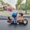 Car Interior Cute Cartoon Balloon Ornament Dashboard Decoration For Couples 12 Pcs 13