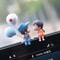 Car Interior Cute Cartoon Balloon Ornament Dashboard Decoration For Couples 12 Pcs 15