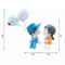 Car Interior Cute Cartoon Balloon Ornament Dashboard Decoration For Couples 12 Pcs 4