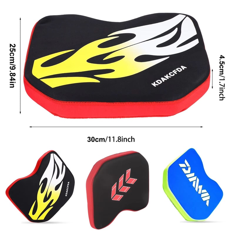 Thick Kayak Canoe Cushion Pad Comfortable Foam Seat Cushion With Suction Cups For Kayaking Fishin 5