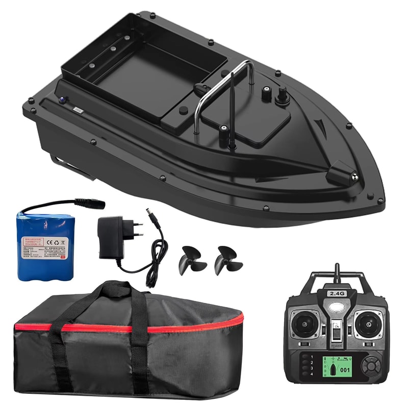 RC GPS Fishing Bait Boat Remote Controlled Surf And Lake Fishing Boat With Large Bait Container 43 8