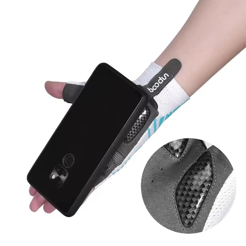 Unisex Breathable Antishock Cycling Gloves Half Finger Road Bike Gloves For Men And Women 2