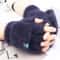 Winter Plush Fingerless Flip Gloves For Women Soft Warm Thickened Outdoor Gloves 6