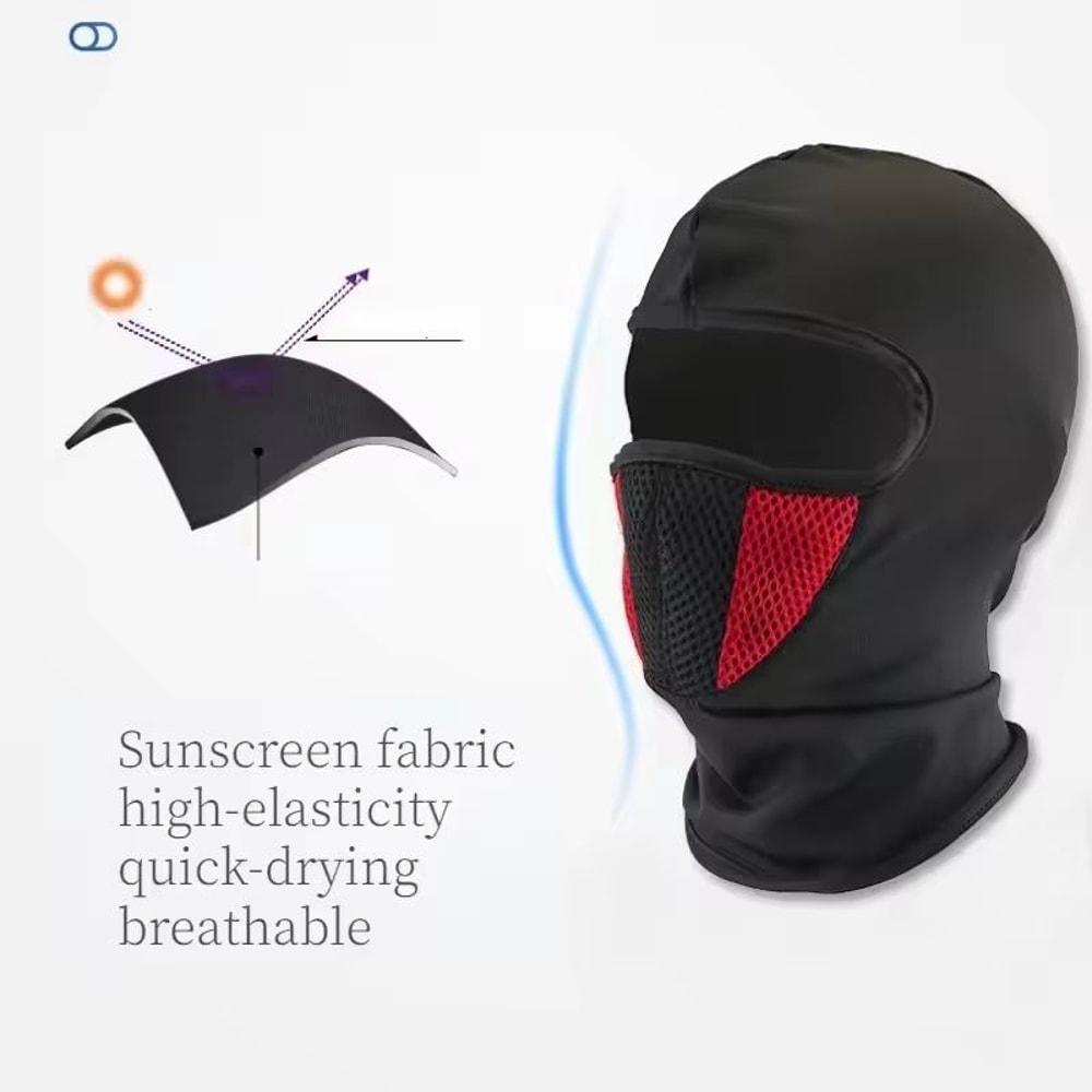 Full Face Windproof Cycling And Motorcycle Balaclava Breathable Outdoor Sports Headgear 1