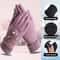Winter Biker Touchscreen Waterproof Windproof Gloves For Women Warm Motorcycle And Outdoor Sports 0