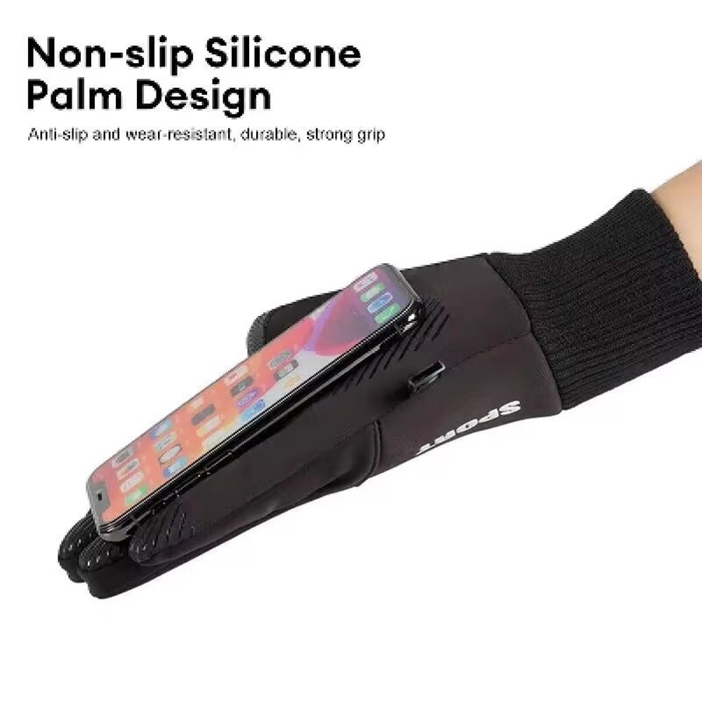 Winter Biker Touchscreen Waterproof Windproof Gloves For Women Warm Motorcycle And Outdoor Sports 3