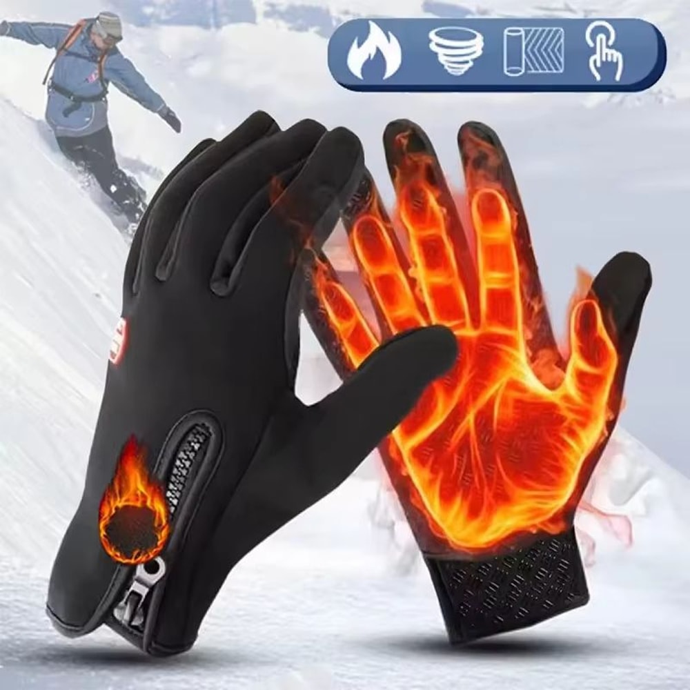 Warm AntiSlip Winter Cycling And Outdoor Gloves Touch Screen Compatible For Men And Women 0